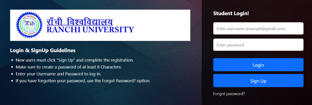 Ranchi University Degree Certificate 2025: Online Download, Registration, Fees, Application Process & Required Documents 2 Ranchi University Original Degree Certificate 2025