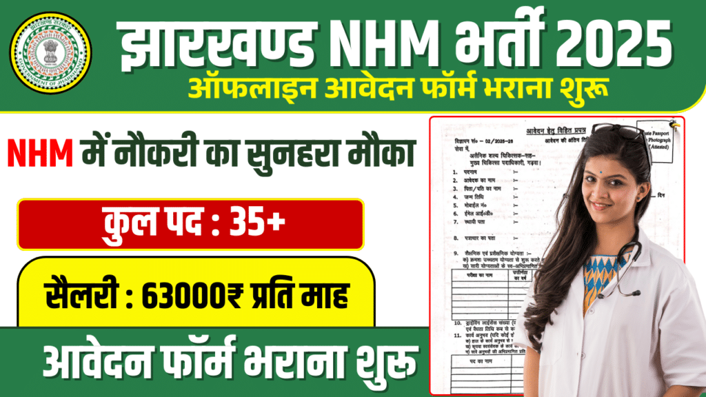 Jharkhand NHM Recruitment 2025