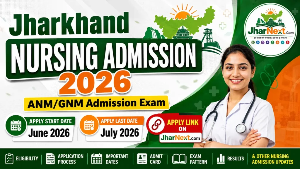 Jharkhand Nursing Admission 2026